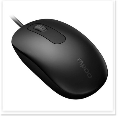 Chuột Máy Tính Có Dây RAPOO N120 - Hàng Chính Hãng