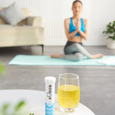 Thực phẩm bảo vệ sức khỏe KUDOS BALANCE MAGNESIUM WITH B VITAMIN COMPLEX & D3 (20 viên/tuýp)