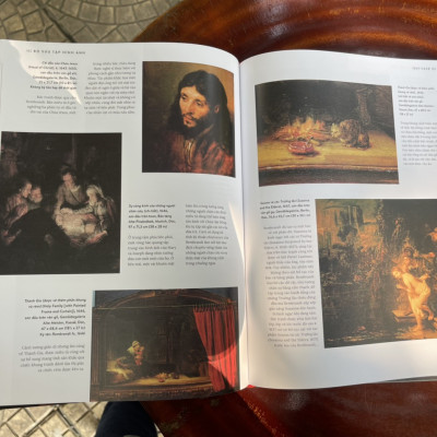 (Bìa cứng in màu toàn bộ) (Top 1 trên Amazon 2 tháng liên tục) REMBRANDT - Cuộc đời và tác phẩm qua 500 hình ảnh – Rosalind Ormiston – Lê Yến Nhi dịch - Omega Plus