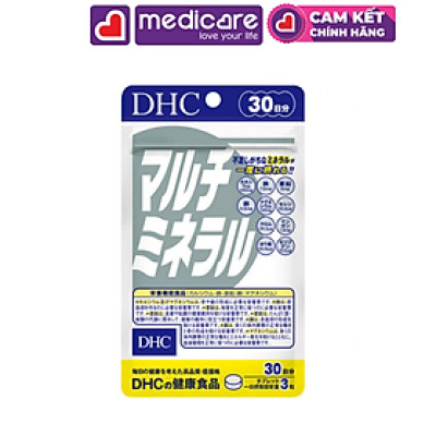 Viên Uống DHC Multi Minerals Hỗ Trợ Bồi Bổ Cho Cơ Thể Gói 90 viên