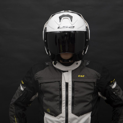 Mũ Bảo Hiểm Fullface Lật Hàm 180độ LS2 FF901 Advant X Fiberglass - Sợi thuỷ tinh