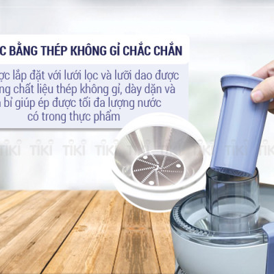 Máy Ép Trái Cây Philips HR1811 (300W) - Trắng Xanh - Hàng chính hãng