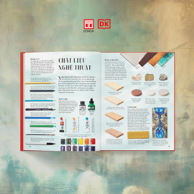 (Bìa cứng, in màu) NGHỆ SĨ -  Những Câu Chuyện Truyền Cảm Hứng Về Cuộc Đời Và Tác Phẩm Của Các Nghệ Sĩ – Susie Hodge – Nguyễn Thị Kim Oanh dịch – Đông A – NXB Dân trí