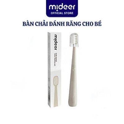 Bàn chải đánh răng cho bé Mideer Kids Dental Care Toothbrush 1 2 3 Tuổi
