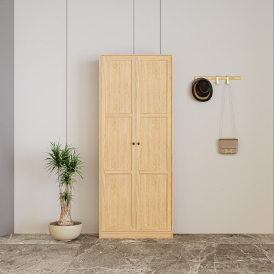 HAPPY FURNITURE , MATTA - Kệ sách 6 tầng 2 cánh mở, KSA_065 , 80cm x 28cm x 200cm DxRxC