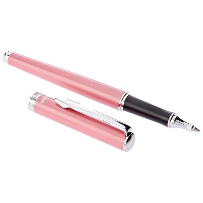 Bút Ký Mực Gel Cao Cấp Nắp Đậy Thân Hồng - Mực Xanh Pentel K611P-C