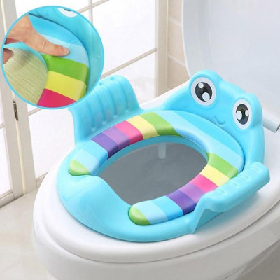 Dụng Cụ Thu Nhỏ Bồn Cầu Hình Chú Ếch Cho Bé