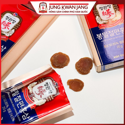 Hồng Sâm tẩm mật ong KGC Jung Kwan Jang (hộp 06 gói)