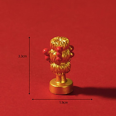 Mô hình Trang Trí Rồng Vàng Vạn An Khang May Mắn Xanh Dương Tiểu Cảnh Decor_ Hàng chính hãng