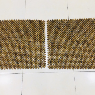 Lót Ghế Xe Ô Tô Hạt Gỗ Bách Xanh Hạt 1.2cm ( Mian .vn )