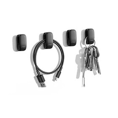 Móc treo Màu Đen  4 cái tiện dụng Ugreen 80199 LP252 Hàng Chính Hãng