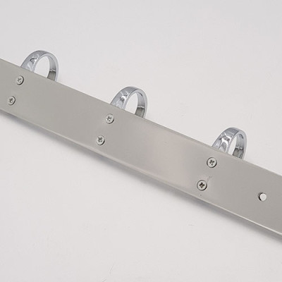 Móc treo áo 5 chấu Inox Eurolife EL-M4 (Trắng bạc)