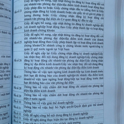 Luật doanh nghiệp (sửa đổi, bổ sung) hệ thống các văn bản quy định, hướng dẫn chi tiết thi hành