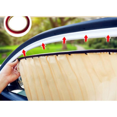 Rèm che nắng xe VinFast Fadil Vải Lụa Cao Cấp Gắn Nam Châm Keo 3M