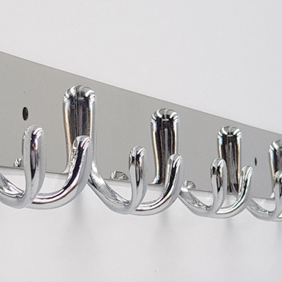 Móc treo áo 5 chấu Inox Eurolife EL-M1 (Trắng bạc)