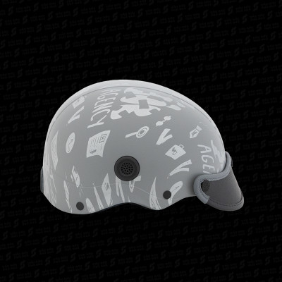 Mũ bảo hiểm lỗ thông gió hoa văn chính hãng NÓN SƠN AMP-XM185