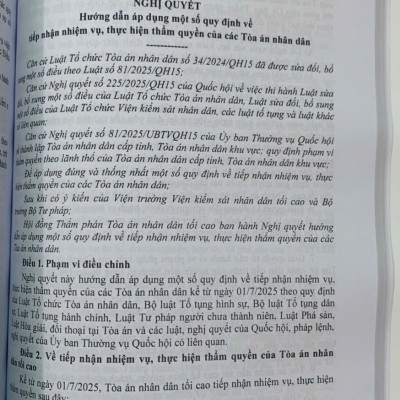 Bộ luật Dân sự, Bộ luật Tố tụng Dân sự (sửa đổi, bổ sung năm 2025) văn bản hướng dẫn thi hành 