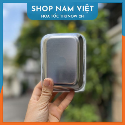 Hộp Inox 304 Trữ Đồ Tủ Lạnh Có Nắp Đậy