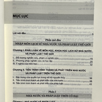 Sách Giáo Trình Lịch Sử Nhà Nước Và Pháp Luật Thế Giới