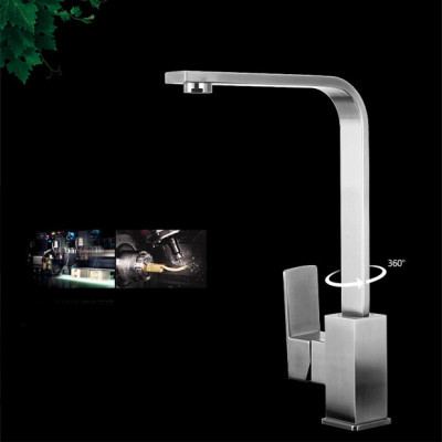 Combo chậu rửa chén inox 7843 cân, vòi rửa bát nóng lạnh Vuông, bộ xả chậu, rá inox đa năng, bình xà phòng