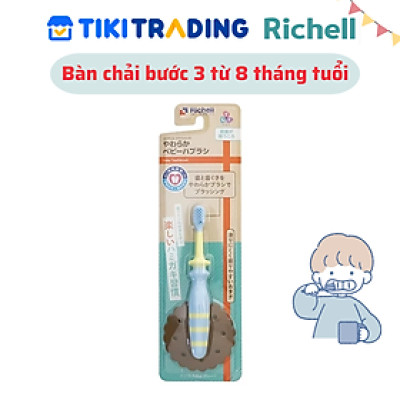 Bàn chải bước 3 T.L.I (Từ 8 tháng tuổi) Richell