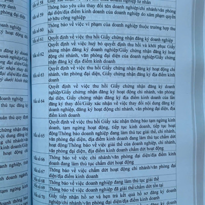 Luật doanh nghiệp (sửa đổi, bổ sung) hệ thống các văn bản quy định, hướng dẫn chi tiết thi hành