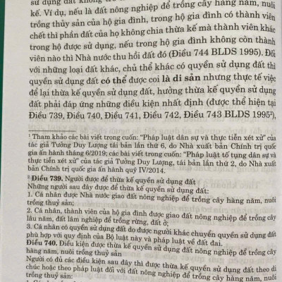 Thời Hiệu, Thừa Kế Và Thực Tiễn Xét Xử