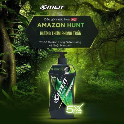 DẦU GỘI XMEN PHẤN CHẤN TINH THẦN 630G