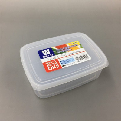 Hộp đựng thực phẩm 1.3L dùng được lò vi sóng nội địa Nhật Bản