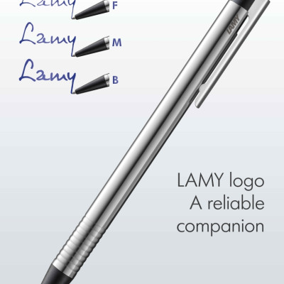 Gift Set Lamy Notebook A6 Softcover Blue + Lamy Logo Black - GSA6-Lo002