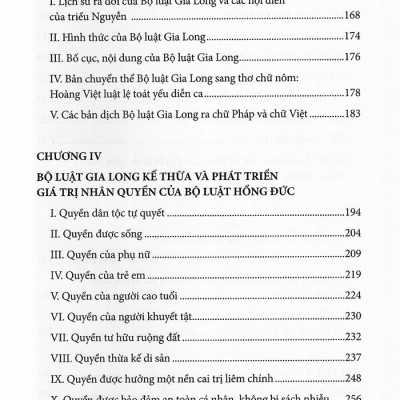 Nhân Quyền Của Người Việt - Từ Bộ Luật Hồng Đức Đến Bộ Luật Gia Long
