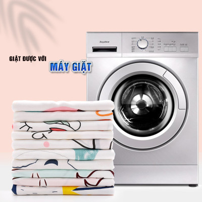 Chăn (mền) đũi cho bé từ sơ sinh đến tiểu học Bamboo Home chất liệu sợi tre thiên nhiên và sợi Cotton, siêu mềm mịn, 110x110cm - Hàng chính hãng BBH07