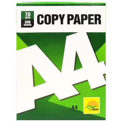 Giấy Photo The Sun A4 70 Gsm (500 Tờ)