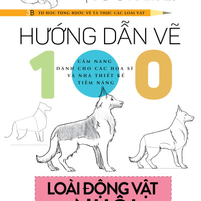 Combo Họa Giấc Mơ Bí Quyết Vẽ Người Cho Người Mới Bắt Đầu + Hướng Dẫn Vẽ 100 Loài Động Vật Hoang Dã + Động Vật Nuôi + Hướng Dẫn Vẽ Khuôn Mặt Và Biểu Cảm + Khuôn Mặt + Truyện Tranh - Vanlangbooks