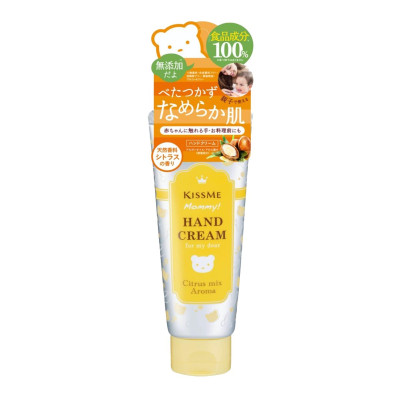 Kem Dưỡng Da Tay Cấp Ẩm Dành Cho Bé Từ 06 Tháng Tuổi Và Da Nhạy Cảm Kissme Mommy Hand Cream 60 G