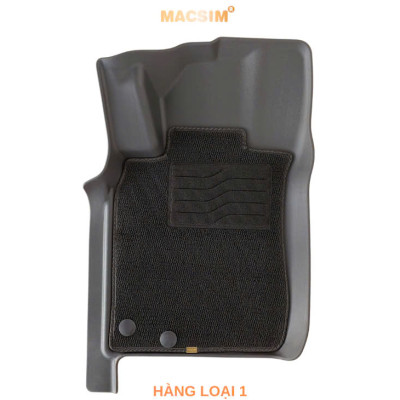 Thảm lót sàn 2 lớp sd3 Nissan Navara 2015+ Nhãn hiệu Macsim - Giảm giá nhưng chất lượng không