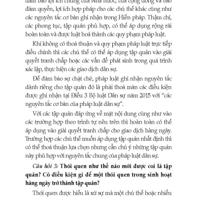 Tư Vấn, Phổ Biến Và Áp Dụng Pháp Luật Dân Sự (Phong Tục Tập Quán Và Một Số Vấn Đề Sinh Kế)