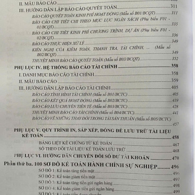 Hướng Dẫn Thực Hành Chế Độ Kế Toán Hành Chính, Sự Nghiệp