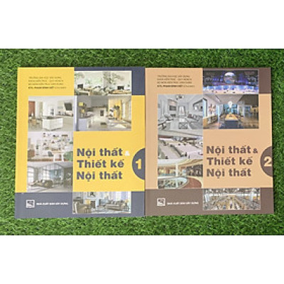 Combo Bộ sách Nội Thất & Thiết Kế Nội Thất - 2 Tập/Bộ (MK)