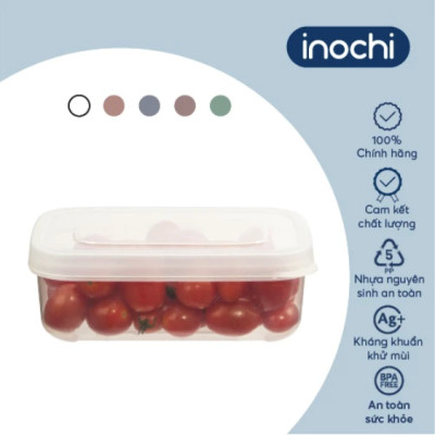 Bộ 6 hộp thực phẩm chữ nhật Hokkaido 500-750-1000-1500-2000-2500ml