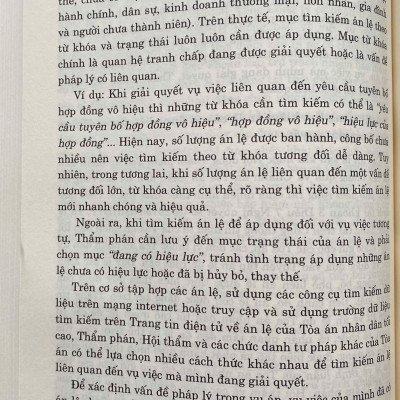 Án Lệ Việt Nam ( Sách chuyên khảo  )