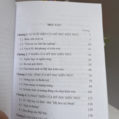 MỸ HỌC KIẾN TRÚC - Uông Chính Chương – Nguyễn Văn Nam dịch -NXB Xây Dựng