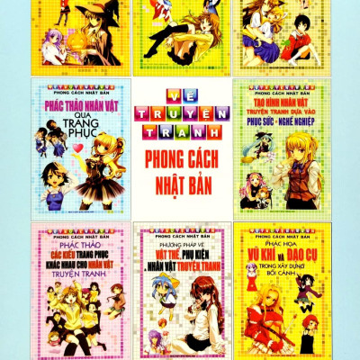 Vẽ Truyện Tranh Phong Cách Nhật Bản - Phác Thảo Nhân Vật Qua Trang Phục