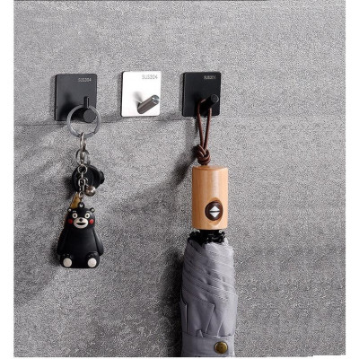 Móc Dán Tường Chịu Lực, Móc Treo Quần Áo, Móc Treo Đồ Dùng Khu Bếp Tiện Dụng, Nhà Tắm, Móc Inox Siêu Chắc Chắn. TakyHome 2009