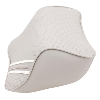 Gối Tựa Đầu Cao Su Non Bọc Da CIND QF002 Màu Xám