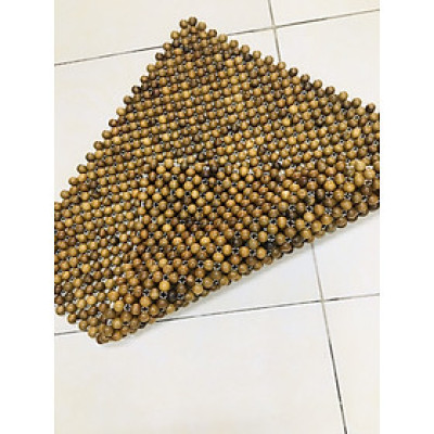 Lót Ghế Xe Ô Tô Hạt Gỗ Bách Xanh Hạt 1.2cm ( Mian .vn )