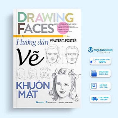 Sách - Drawing Faces - Hướng dẫn vẽ khuôn mặt - VL