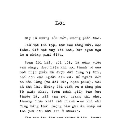 Những Lời Bình Yên