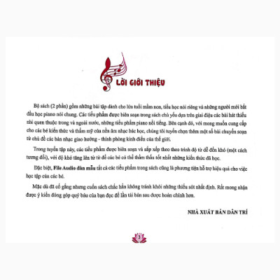 Tuyển Tập Tiểu Phẩm Piano Măng Non Phần 1 (Huy Hoàng)