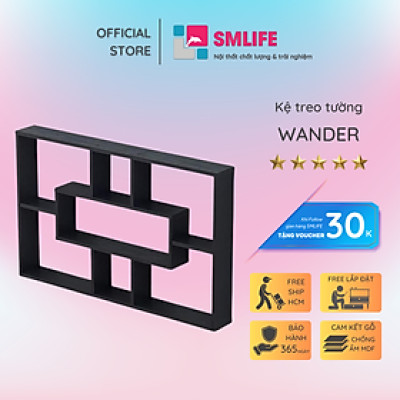 Kệ trang trí mini tiện dụng SMLIFE Wander
